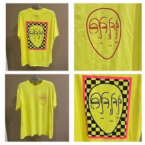 Rue Dix Tee Neon Yellow